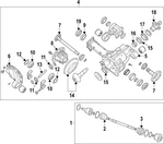 Genuine Nissan Drive Axle Shaft Seal 40227-EA000. Fixed Price $21.80.