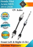 New Oe Front Cv Axles For 2014-2020 Honda Pilot/acura Mdx Lifetime Warranty. Fixed Price $323.50.