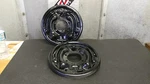87-93 Oem Ford Mustang 8.8 Rear Axle Drum Brake Backing Plates Mounting Bracket. Fixed Price $189.00.