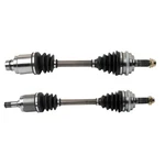 Trq CSA33730 Axle Shaft Kit For Honda Civic 2003-2005 Front 44305S5B950. Fixed Price $144.70.