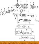 Gm Oem Rear-axle Seals 19259473. Fixed Price $46.99.
