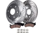 For 1992-1999 Gmc K1500 Suburban Brake Pad And Rotor Kit Detroit Axle 93668HPCM. Fixed Price $129.03.