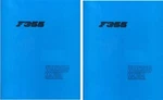 Ferrari Manual Service Repair Workshop Book F355. Fixed Price $199.95.