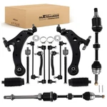 16 Pcs Front Cv Axle Shaft Control Arm Tie Rods For Toyota Camry 2007 2008 2009. Fixed Price $235.49.