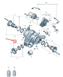 New Audi A6 4A C8 Drive Flange Repair Kit 0D3598070 Genuine. Fixed Price $296.89.