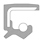 National 710807 Transfer Case Output Shaft Seal. Fixed Price $17.40.