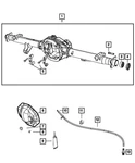 Genuine Mopar Axle Housing 68003390AA. Fixed Price $350.97.