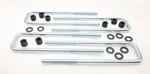 New Pro Comp Leaf Spring Axle U-bolt Kit Dana 35 8.5" Lift 50087 For Jeep 87-06. Fixed Price $21.95.