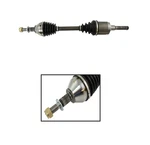 Replacement Front Left Cv Axle Fits Fusion 2013 2020 Mkz 2016. Fixed Price $102.94.