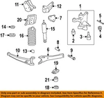 Ford Oem 00-22 Excursion Suspension Components-axle Beam Bushing 1C3Z3B177AA. Fixed Price $23.36.