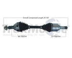 For Cadillac Srx 210-2011 3.0L Front Driver Left Cv Axle Shaft Surtrack GM-8327. Fixed Price $105.14.