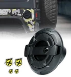 Xprite Fuel Filler Door Cover Gas Tank Cap With Lock Fits 07-18 Jeep Wrangler Jk. Fixed Price $49.99.