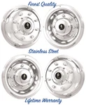 19.5" Freightliner W700, Step Van, M-line, Wheel Simulator Rim Covers. Fixed Price $386.58.