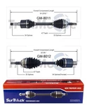 For Saturn SC1 SC2 SL1 Fwd 1994-02 Pair Of Front Cv Axle Shafts Surtrack Set. Fixed Price $231.99.