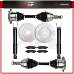 Front Cv Axle+ Struts+brake Pads & Rotors For Silverado 1500 6.0L 2005-2006. Fixed Price $330.18.