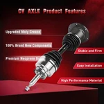 Front Left Right Cv Axle Fit For Lincoln Navigator 5.4L 2003-2006. Fixed Price $88.09.