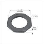 World American WA07-2348 Axle Nut Spindle Type, For Meritor. Fixed Price $28.21.