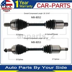 Front Trakmotive Cv Axle Joint Shaft For Mercedes-benz CLS63 Amg 2014. Fixed Price $301.74.