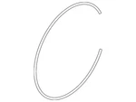 Genuine Nissan Drive Axle Shaft Lock C-clip 38225-40P00. Fixed Price $12.06.