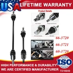 2PCS Front Cv Axle Joint Shaft Assembly For 2011-14 Hyundai Sonata 2.4L 663720. Fixed Price $115.95.