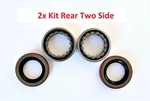 2X Rear Axle Shaft Wheel Bearing With Seal Set For Chevrolet Camaro 1969 - 2002. Fixed Price $52.89.
