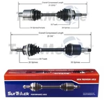 Surtrack Pair Set Of 2 Front Cv Axle Shafts Ford Taurus Mercury Sable Auto. Fixed Price $138.95.