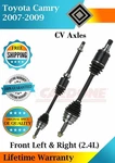 Cardone Oem Front Cv Axles For 2007-2009 Toyota Camry 2.4L Out Of Stock. Fixed Price $202.83.