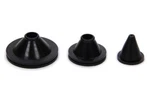 Quickcar 50-008 Firewall Grommet Kit Hole 3/4" 1-1/8" 1-5/8" Od Rubber Black. Fixed Price $5.95.