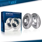 11.65 Inch Front Drilled Brake Rotors For Toyota RAV4 Avalon Camry Lexus ES350. Fixed Price $72.83.