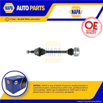 Drive Shaft Fits Seat Toledo 1M 1.8 Front Left 98 04 Manual Transmission Napa. Fixed Price $80.72.