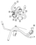 Axle Vent Tube Mopar 52098655AM. Fixed Price $88.99.