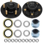 2 Sets 3500LB Trailer Axle Hub Kit Bolt 4.5",5 Fi. Fixed Price $77.51.
