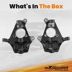 Pair 2" Drop Spindles For Chevy Silverado Gmc Sierra 1500 2WD 2007-2016. Fixed Price $107.33.