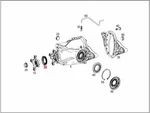 Genuine Mercedes A205 A207 A209 A217 C204 C205 C207 Sealing Ring 230997024664. Fixed Price $14.55.