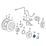 For Bmw Z3 1996-2002 33411124945 Axle Nut Washer. Fixed Price $12.47.