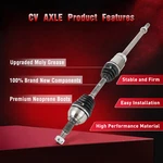 Front Right Cv Axle Shaft Assembly For Nissan Altima 2016-2020 Maxima 3.5L Us. Fixed Price $102.99.