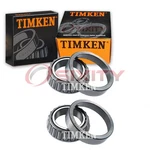 2 Pc Timken Rear Differential Bearing Sets For 1979-1980 Gmc P1500 Driveline Mq. Fixed Price $61.61.