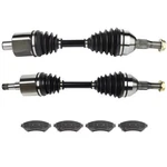 Fits Pontiac Grand Prix Chevrolet Impala Front 2 Cv Axle +4 Brake Ceramic Pads. Fixed Price $148.10.