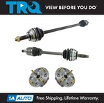 Trq Front Cv Axle Shafts & Wheel Hub Bearing Assemblies Set Of 4 For Acura Honda. Fixed Price $274.95.