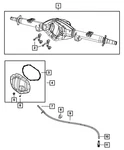 Genuine Mopar Rear Axle Housing 68053658AA. Fixed Price $758.94.