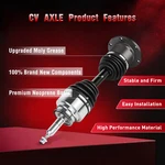 Front Driver Passenger Side Ford F-150 Lincoln Navigator Cv Axle Shaft. Fixed Price $88.09.