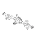 Genuine Mopar Rear Complete Axle Assembly 68334752AG. Fixed Price $4590.59.