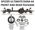 Spicer Dana Ultimate Front 2019+ Jl/jt Wrangler & Gladiator 5.13 W/ D44 Rear. Fixed Price $6347.98.