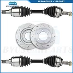 Cv Axles & Brake Discs Rotors For 2014-2007 Toyota Fj Cruiser 4.0L Front. Fixed Price $228.28.