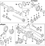 Genuine Ford Axle Seals MB3Z-1S177-A. Fixed Price $41.36.