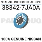 383427JA0A Genuine Nissan Seal-oil Differential Side 38342-7JA0A. Fixed Price $9.17.