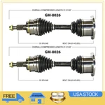 For Hummer H2 2003-2009 Trakmotive Front Left & Right Cv Axle Shaft New. Fixed Price $270.66.