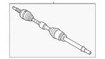Genuine Nissan Axle Assembly 39101-JG02C. Fixed Price $586.66.