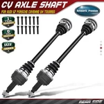 Rear Left & Right Cv Axle Assembly For Porsche Cayenne Volkswagen Touareg Audi. Fixed Price $193.09.