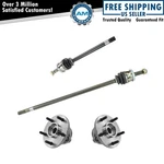 Front Cv Axle Shaft Wheel Hub Bearing Set Of 4 For Grand Cherokee Quadra Drive. Fixed Price $259.85.